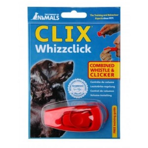 CLIX WHIZZCLICK CLICKER CON FISCHIETTO